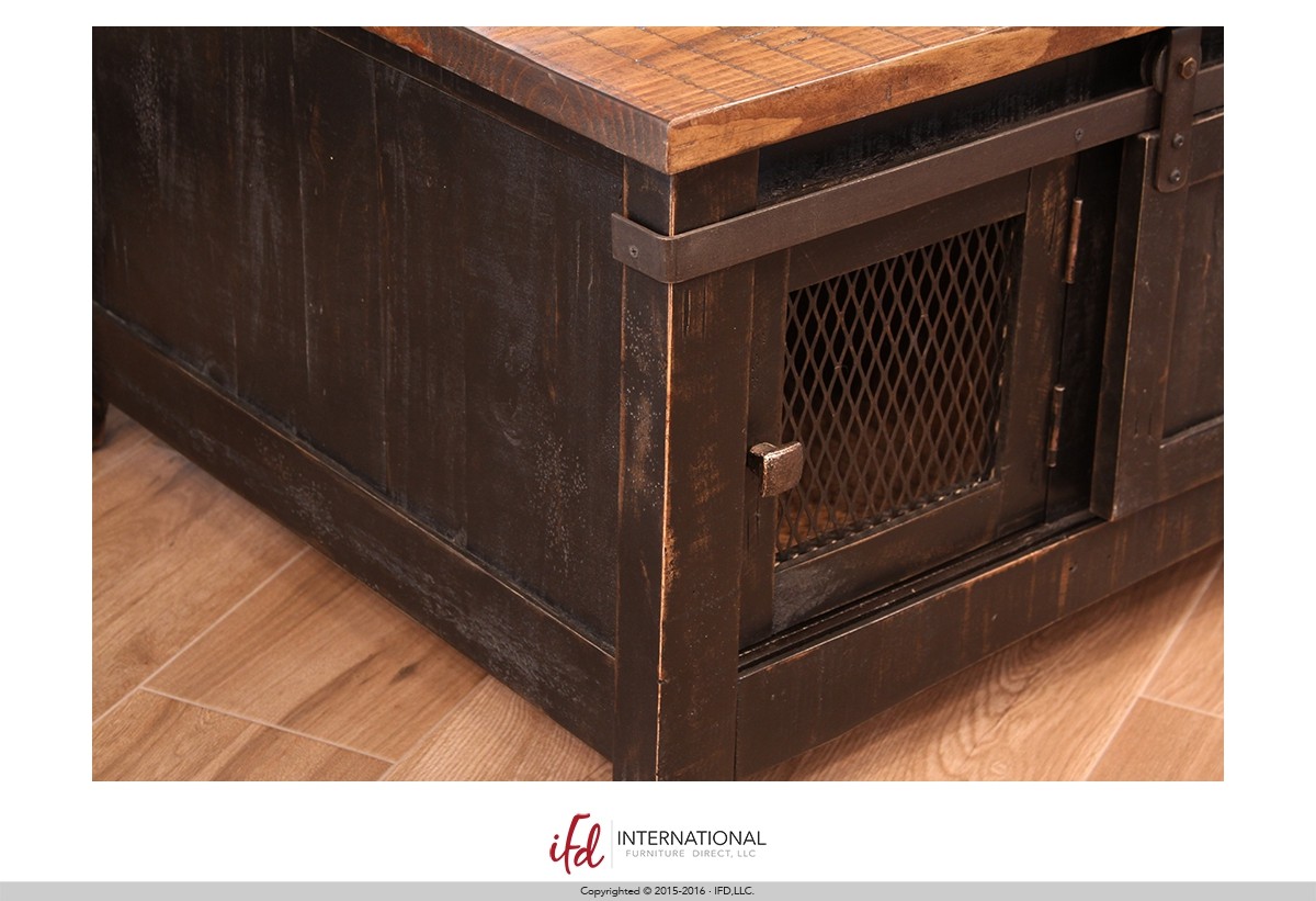 370 Pueblo Black Discount Rustic Furniture